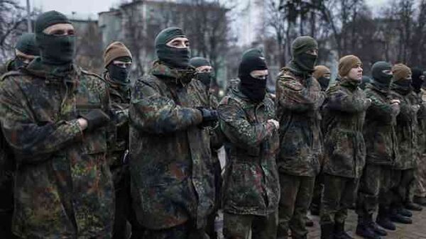 В США требуют признать украинский батальон «Азов» террористической организацией
