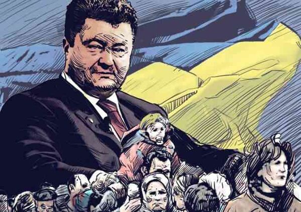 «Тебя ещё не повесили?!»: на Порошенко накинулись из-за войны на Донбассе