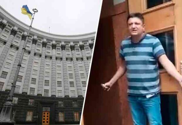 Бывший АТОшник ворвался в здание Кабинета министров Украины с гранатой в руках