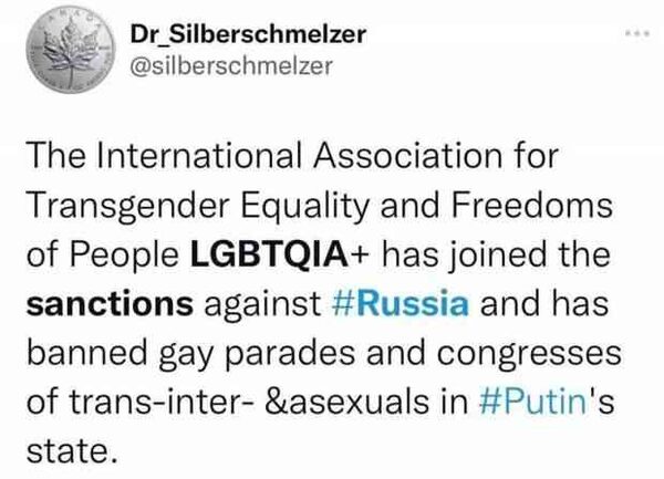 Международное сообщество ЛГБТ ввело санкции против России: гей-парады теперь запрещены