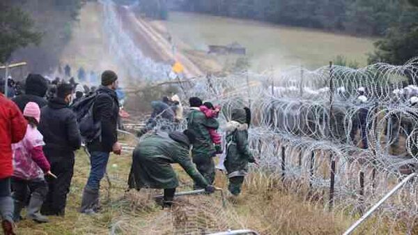 В Кремле забеспокоились из-за ситуации с беженцами в Беларуси
