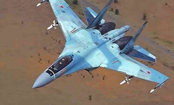 Российский Су-35 сбил украинский вертолет из пушки под Одессой